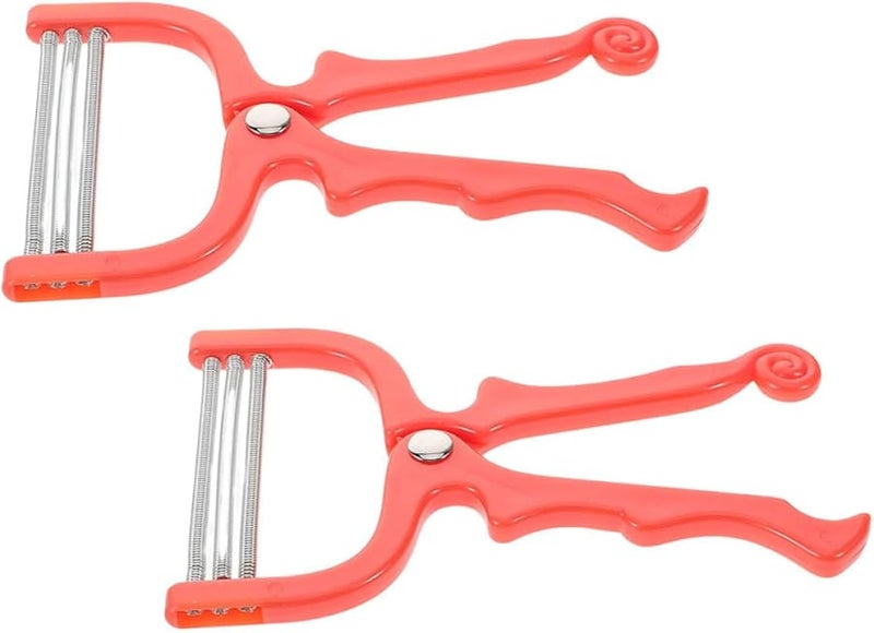 Cabilock 2pcs Manual Facial Hair Remover Spring Epilator Tool for Women Upper Lip Chin Cheek - Image 1